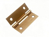 2'' Butt Hinge Electroplated Brass Pair